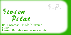 vivien pilat business card